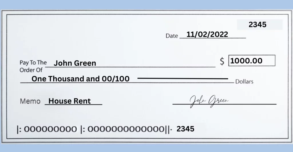 How to write a check for 1000 dollars _ Your Ultimate Guide
